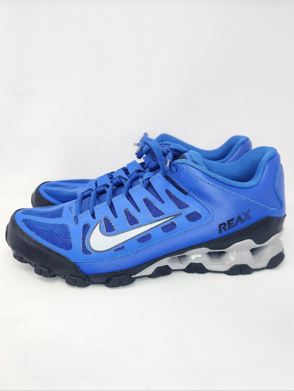 Nike Reax Mens Size 10 Blue Athletic Shoes